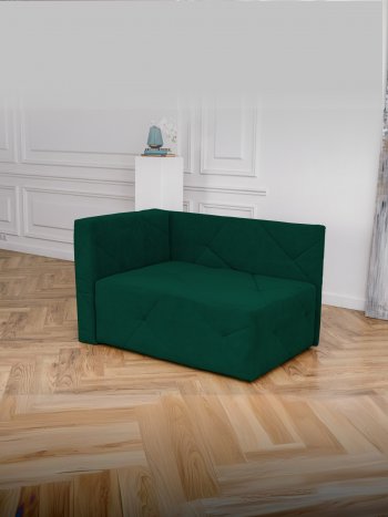 Диван 1010 изумруд, левый (BRENDOSS) в Ивделе - ivdel.mebel-e96.ru