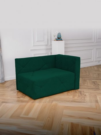 Диван 1010 изумруд, правый (BRENDOSS) в Ивделе - ivdel.mebel-e96.ru