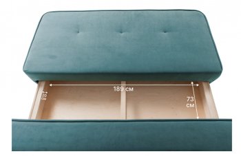 Диван-кровать 1001 мятный (Brendoss) в Ивделе - ivdel.mebel-e96.ru