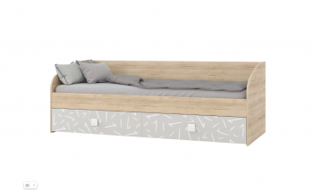Кровать с ящиками Микки (ГК) в Ивделе - ivdel.mebel-e96.ru | фото