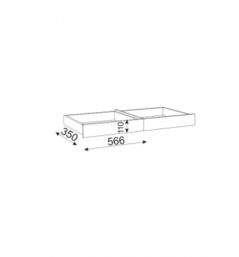 Стол с ящиками Осло М16+М17 (Риннер) в Ивделе - ivdel.mebel-e96.ru