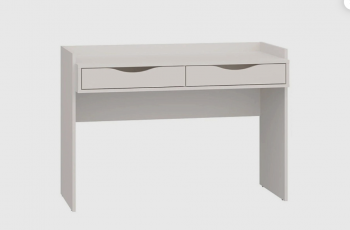 Стол письменный, арт.6-01111, кашемир серый (ГК) в Ивделе - ivdel.mebel-e96.ru