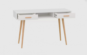 Стол письменный, арт.6-01103, белый (ГК) в Ивделе - ivdel.mebel-e96.ru