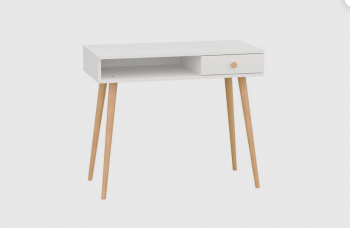 Стол письменный, арт.6-01101, белый (ГК) в Ивделе - ivdel.mebel-e96.ru