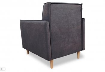 Кресло 831 Графит, велюр (Brendoss) в Ивделе - ivdel.mebel-e96.ru