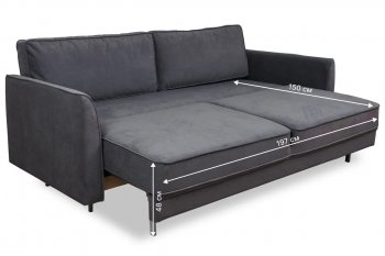 Диван 930 графит (Brendoss) в Ивделе - ivdel.mebel-e96.ru