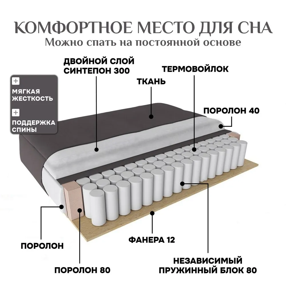 Угловой диван 9996 Графит BRENDOSS в Ивделе - ivdel.mebel-e96.ru