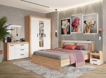 Комод Адель белый (Текс) в Ивделе - ivdel.mebel-e96.ru