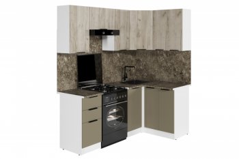 Кухонный гарнитур Альба оптима 5 1200х2000 мм (Герда) в Ивделе - ivdel.mebel-e96.ru