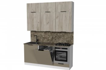 Кухонный гарнитур Альба макси 2 1800 мм (ПМ) (Герда) в Ивделе - ivdel.mebel-e96.ru
