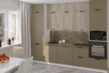 Кухонный гарнитур Альба экстра 2 3000 мм (ПМ)  (Герда) в Ивделе - ivdel.mebel-e96.ru