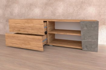 Стенка Аллегро-10 комп.1 (Диал) в Ивделе - ivdel.mebel-e96.ru