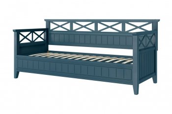 Кровать из массива Амелия сапфир без ящиков (БМ) в Ивделе - ivdel.mebel-e96.ru