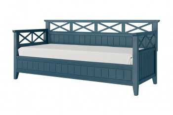 Кровать из массива Амелия сапфир без ящиков (БМ) в Ивделе - ivdel.mebel-e96.ru