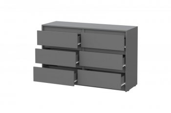Комод Айден КМ06-1200 серый графит (ИЦ) в Ивделе - ivdel.mebel-e96.ru
