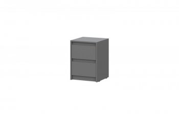 Тумба Айден ТБ06-400 серый графит (ИЦ) в Ивделе - ivdel.mebel-e96.ru