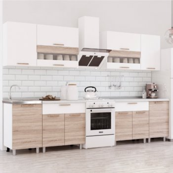 Кухонный гарнитур Айсбери 2400 мм (БТС) в Ивделе - ivdel.mebel-e96.ru