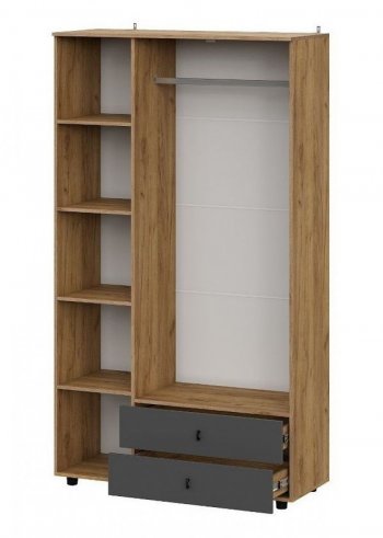 Шкаф 1200 мм трехстворчатый (с ящиками) Байкал (СВ) в Ивделе - ivdel.mebel-e96.ru