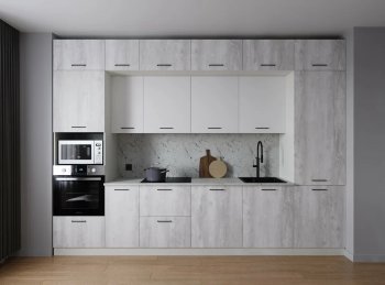 Кухонный гарнитур Бланка 3400 мм (Санвут) в Ивделе - ivdel.mebel-e96.ru