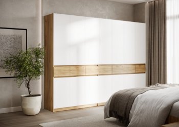 Спальный гарнитур Бостон Лайт белый (Стиль) в Ивделе - ivdel.mebel-e96.ru