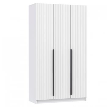 Шкаф 1200 мм 67.15 Брандо МДФ Белый (высота 2150) (Олмеко) в Ивделе - ivdel.mebel-e96.ru