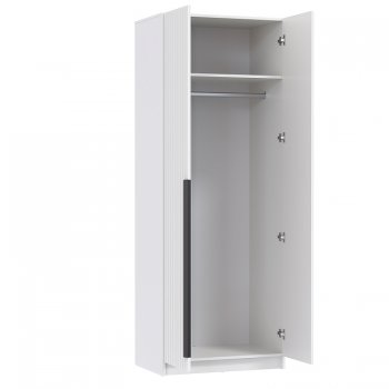 Шкаф 800 мм 67.17 Брандо МДФ Белый (высота 2150) (Олмеко) в Ивделе - ivdel.mebel-e96.ru