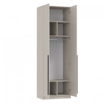 Шкаф 800 мм 67.10 Брандо МДФ кашемир (Олмеко) в Ивделе - ivdel.mebel-e96.ru
