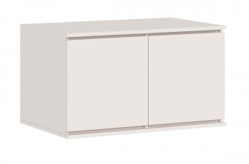 Шкаф 800 мм Челси двустворчатый с антресолью Кашемир (Миф) в Ивделе - ivdel.mebel-e96.ru