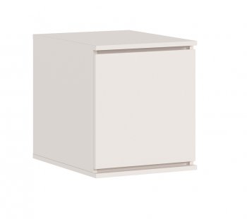 Пенал Челси 450 мм с антресолью сонома/белый (Миф) в Ивделе - ivdel.mebel-e96.ru