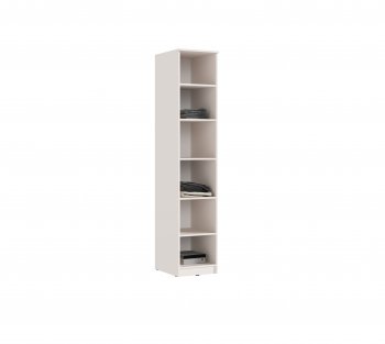 Пенал 400 мм Челси (1 створка) с антресолью, Кашемир (Миф) в Ивделе - ivdel.mebel-e96.ru