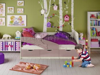 Кровать Дельфин шарли пинк (Миф) в Ивделе - ivdel.mebel-e96.ru