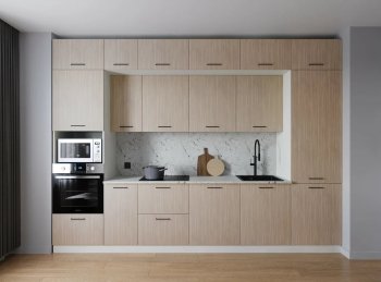 Кухонный гарнитур Шимо 3400 мм МДФ (Санвут) в Ивделе - ivdel.mebel-e96.ru