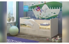 Детская кровать Дельфин-5 80х160 (Р) в Ивделе - ivdel.mebel-e96.ru