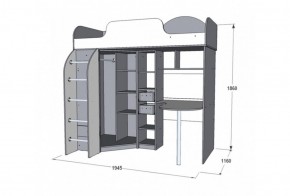 Набор детской мебели Омега-18 (модульная) в Ивделе - ivdel.mebel-e96.ru