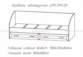 Набор детской мебели Принцесса (модульный) (АстридМ) в Ивделе - ivdel.mebel-e96.ru