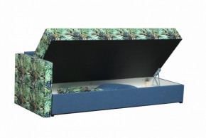 Диван - кровать Мальта (микровелюр тропики / жаккард джинс) в Ивделе - ivdel.mebel-e96.ru