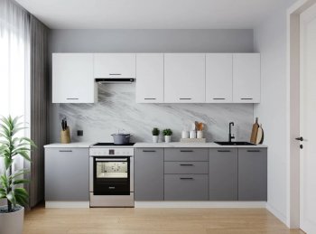 Кухонный гарнитур Элеганция 3000 мм (Санвут) в Ивделе - ivdel.mebel-e96.ru