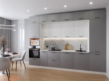 Кухонный гарнитур Элеганция 3400 мм (Санвут) в Ивделе - ivdel.mebel-e96.ru