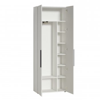 Шкаф для одежды 800 мм Эйр 13.340 белый (Моби) в Ивделе - ivdel.mebel-e96.ru