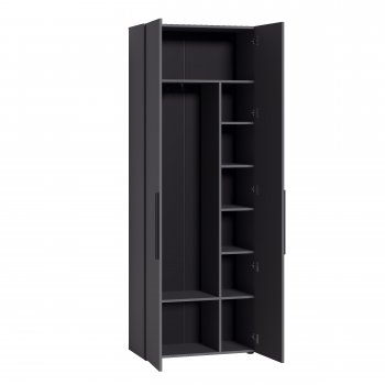 Шкаф модульный Эйр, графит (Моби) в Ивделе - ivdel.mebel-e96.ru