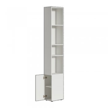 Шкаф торцевой Эйр 16.323 белый (Моби) в Ивделе - ivdel.mebel-e96.ru