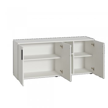 Тумба под ТВ Эйр 16.55 белый (Моби) в Ивделе - ivdel.mebel-e96.ru