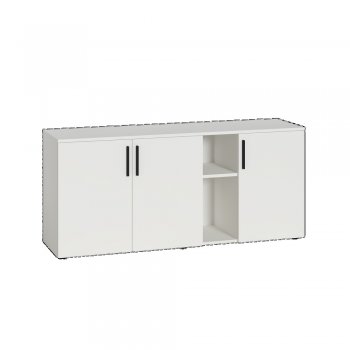 Тумба под ТВ Эйр 16.55 белый (Моби) в Ивделе - ivdel.mebel-e96.ru