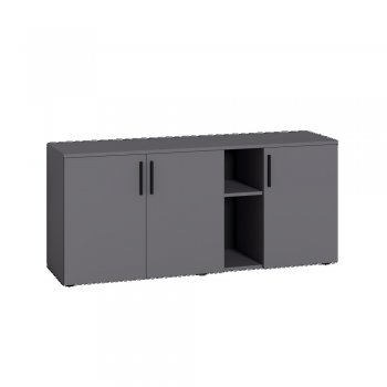 Тумба под ТВ Эйр 16.55 графит (Моби) в Ивделе - ivdel.mebel-e96.ru
