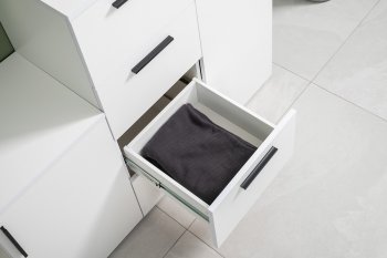 Стенка Эйр модульная, белый (Моби) в Ивделе - ivdel.mebel-e96.ru