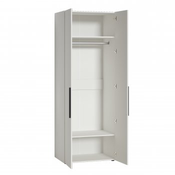 Шкаф для одежды 800 мм Эйр 13.341 белый (Моби) в Ивделе - ivdel.mebel-e96.ru