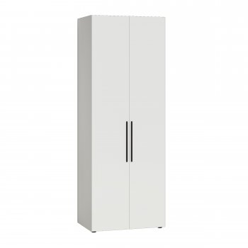 Шкаф для одежды 800 мм Эйр 13.341 белый (Моби) в Ивделе - ivdel.mebel-e96.ru | фото