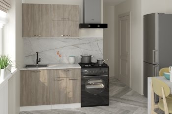 Кухонный гарнитур Фьюджи лайт 1200 мм (Герда) в Ивделе - ivdel.mebel-e96.ru