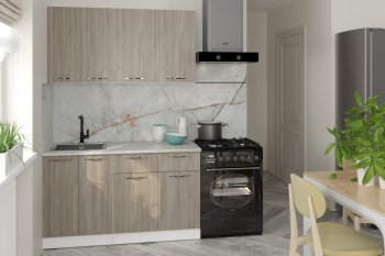Кухонный гарнитур Фьюджи 1400 мм (Герда) в Ивделе - ivdel.mebel-e96.ru
