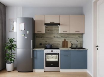 Кухонный гарнитур Фьюжн 2000 мм в Ивделе - ivdel.mebel-e96.ru